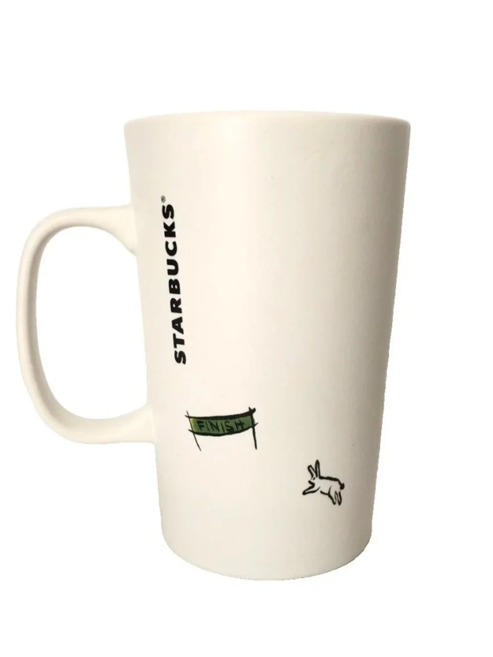 Starbucks Tortoise and the Hare 2015 Ceramic Coffee Mug 16 fl oz